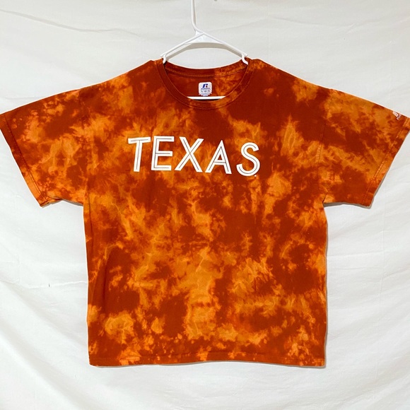 Urban Outfitters Tops - Texas Longhorns custom dyed T-shirt